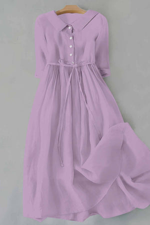 Tie-Waist Maxi Dress