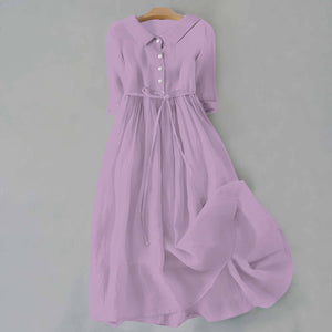 Tie-Waist Maxi Dress