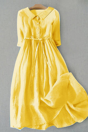 Tie-Waist Maxi Dress