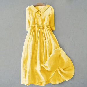 Tie-Waist Maxi Dress