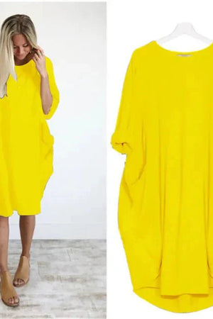 Pocket Midi Dress