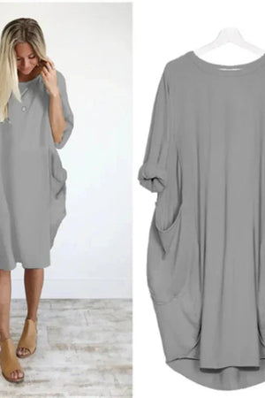 Pocket Midi Dress