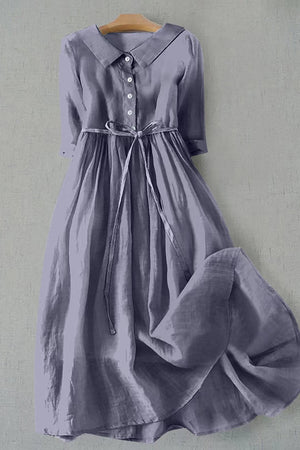 Tie-Waist Maxi Dress