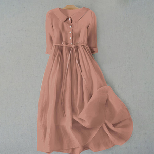 Tie-Waist Maxi Dress