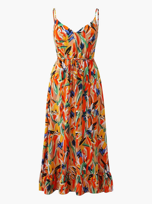 Floral Cami Midi Dress