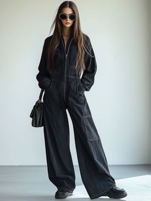 The Noéllie Denim Jumpsuit