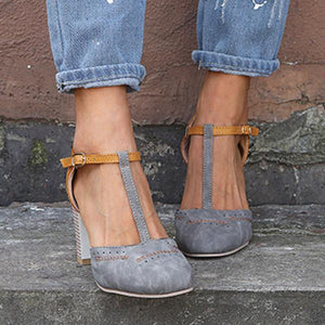 Classic Block Heel Pumps
