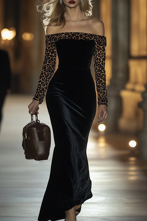 The Désirine Velvet Maxi Dress
