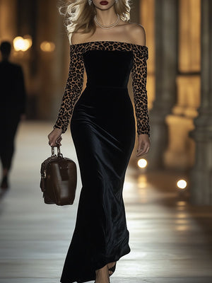 The Désirine Velvet Maxi Dress