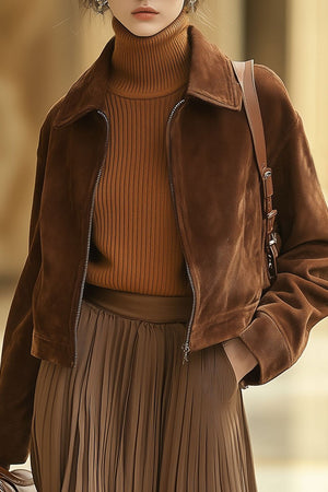 The Elsa Suede Jacket