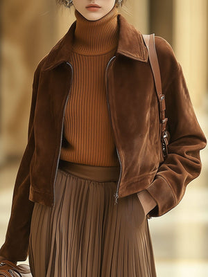The Elsa Suede Jacket