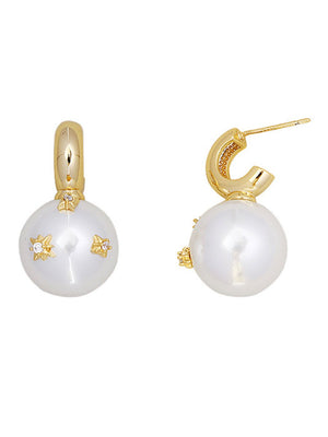 The Mommeline Pearl Earrings