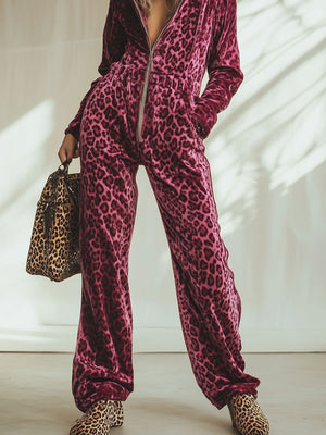 The Odilon Velvet Jumpsuit