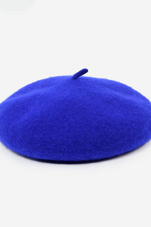 The Mérovée-Rose Wool Beret