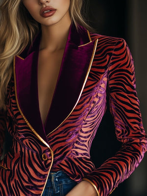 The Laurence Velvet Blazer