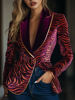 The Laurence Velvet Blazer