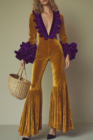 The Mainboeuf Velvet Jumpsuit