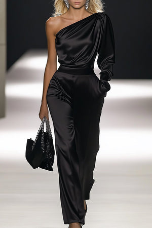 The Médulie Satin Jumpsuit