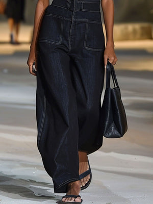 The Pancrace Denim Jumpsuit