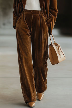 The Ortaire Velvet Trousers