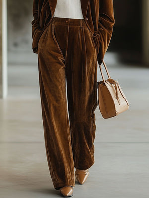The Ortaire Velvet Trousers