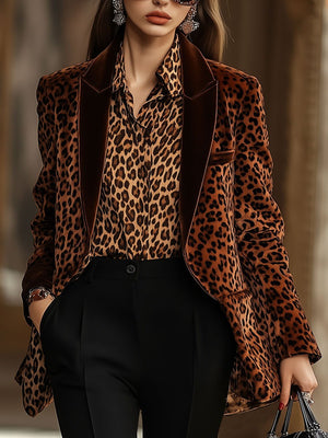 The Ninon Velvet Blazer