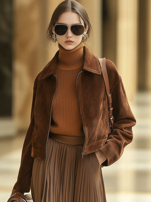 The Elsa Suede Jacket