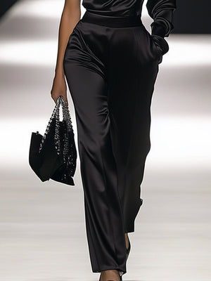 The Médulie Satin Jumpsuit