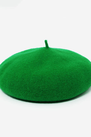The Mérovée-Rose Wool Beret