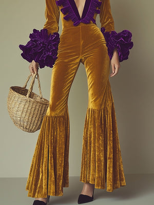 The Mainboeuf Velvet Jumpsuit