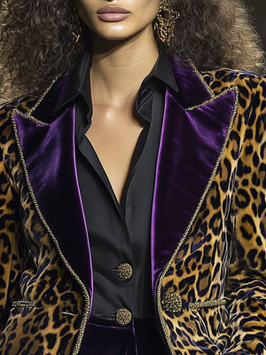 The Nicole Velvet Blazer