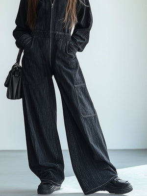The Noéllie Denim Jumpsuit
