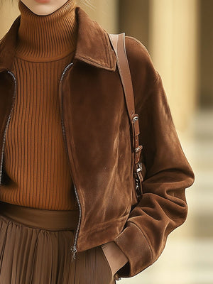 The Elsa Suede Jacket