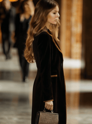 The Augustine Velvet Coat