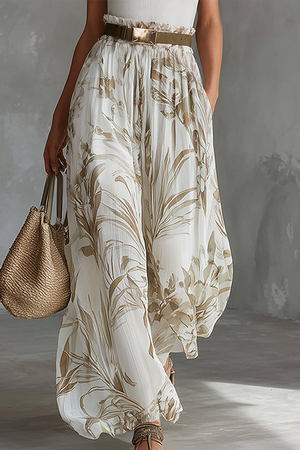 The Eulalienne Chiffon Trousers