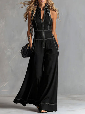 The Foy-Marie Denim Jumpsuit