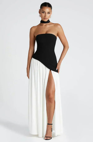 Asymmetric Maxi Dress