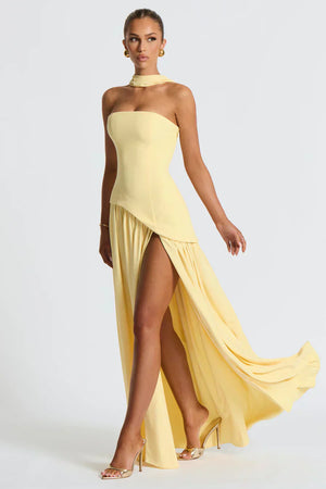 Asymmetric Maxi Dress