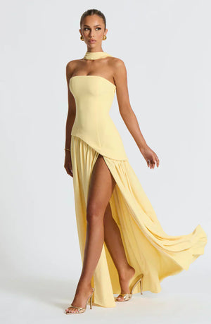 Asymmetric Maxi Dress