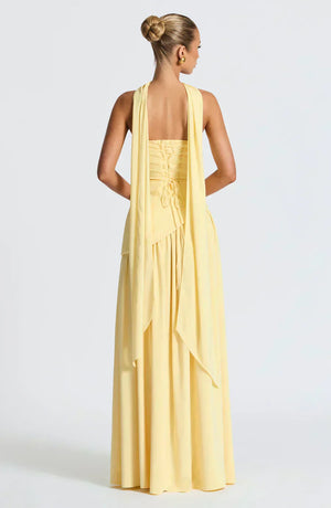 Asymmetric Maxi Dress