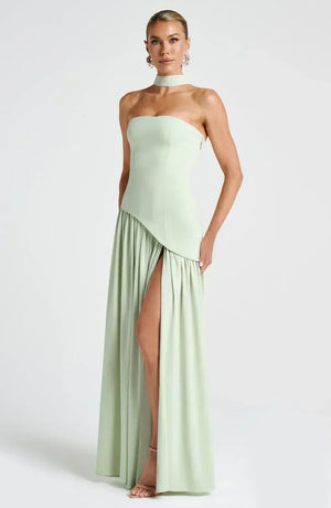 Asymmetric Maxi Dress
