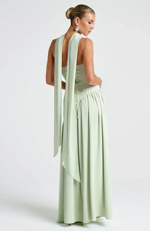 Asymmetric Maxi Dress