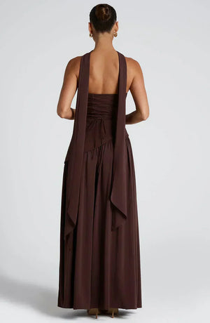 Asymmetric Maxi Dress