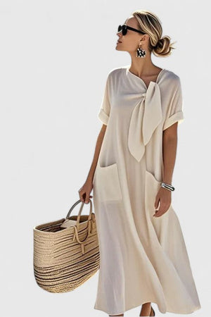 Draped Maxi Dress