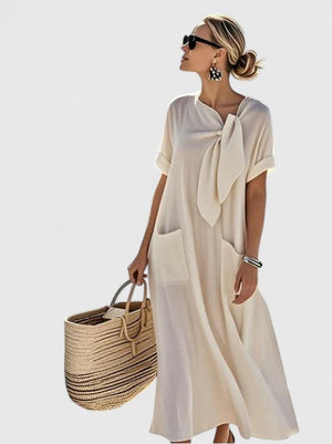 Draped Maxi Dress