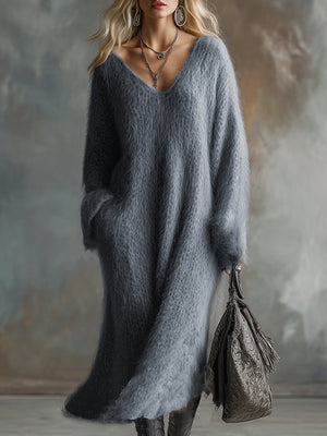 The Ferréole Knit Maxi Dress