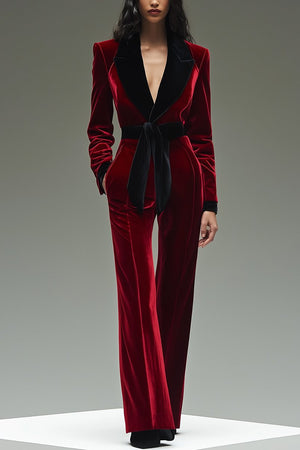 The Norgaude Velvet Jumpsuit