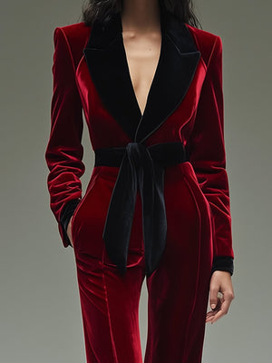 The Norgaude Velvet Jumpsuit