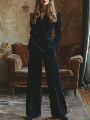 The Mathilde Tailored Corduroy Set