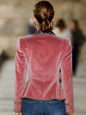 The Julie Velvet Blazer